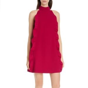 Ted baker London mini ruffle dress